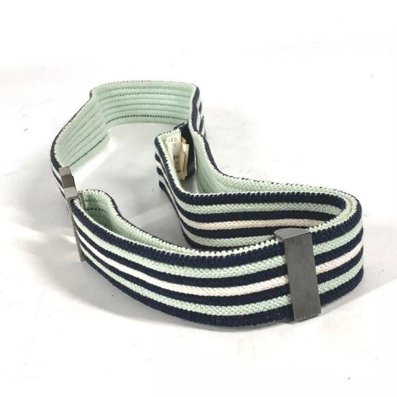 HERMES H logo Accessories Border belt Rubber Green main image 5